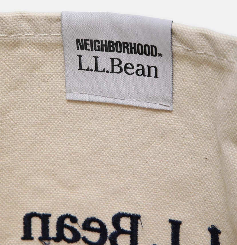 NEIGHBORHOOD NH X L.L.BEAN . TOTE BAG 251PTLBN-CG0102