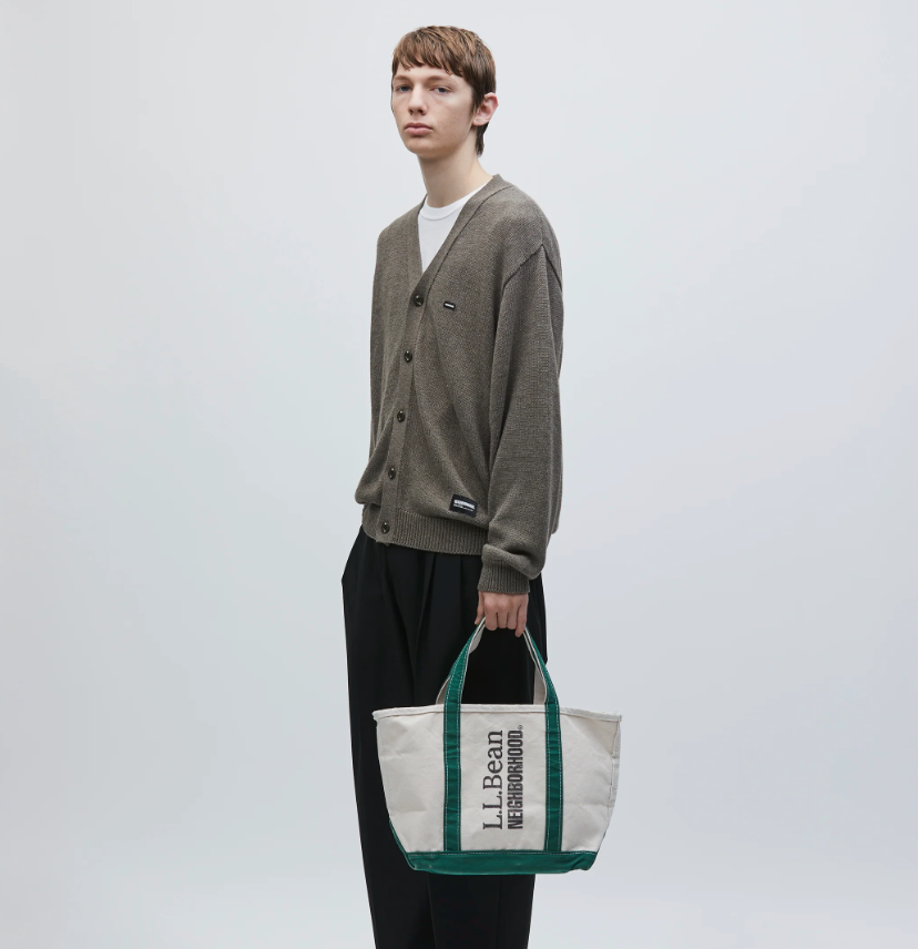 NEIGHBORHOOD NH X L.L.BEAN . TOTE BAG 251PTLBN-CG0102