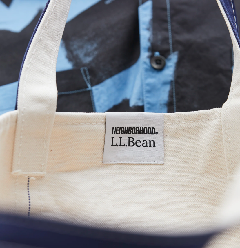 NEIGHBORHOOD NH X L.L.BEAN . TOTE BAG 251PTLBN-CG0102