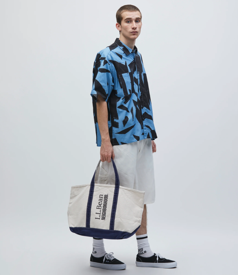 NEIGHBORHOOD NH X L.L.BEAN . TOTE BAG 251PTLBN-CG0102