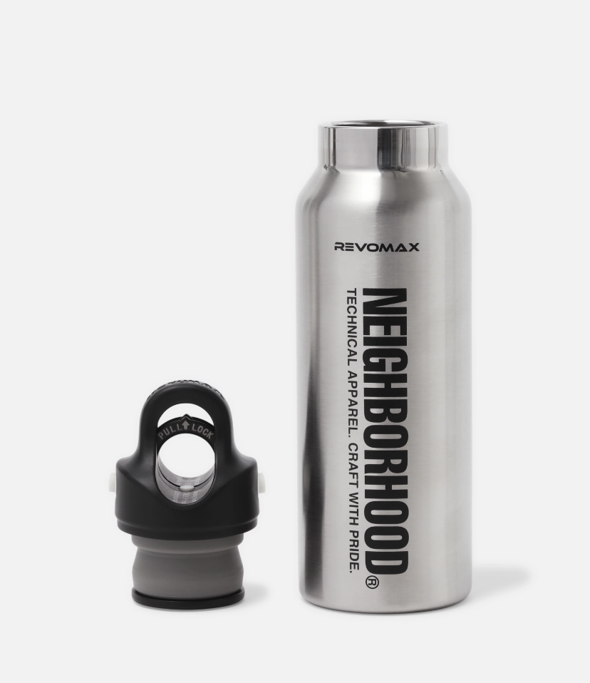 NEIGHBORHOOD NH X REVOMAX . VACUUM INSULATED BOTTLE 12OZ SLIM 25122RXN-AC01