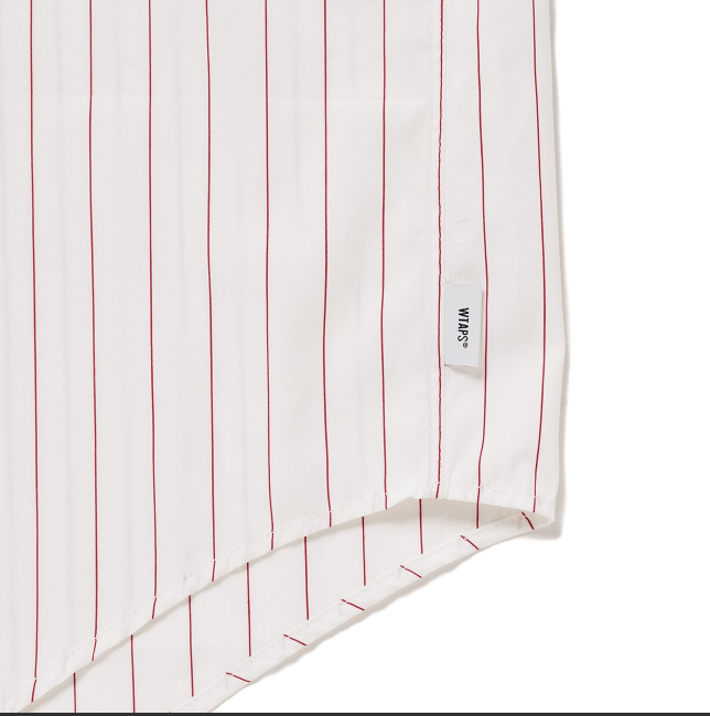 WTAPS BD 03 / SS / COTTON. BROADCLOTH. TEXTILE. THOMAS MASON 251TQDT-SHM07