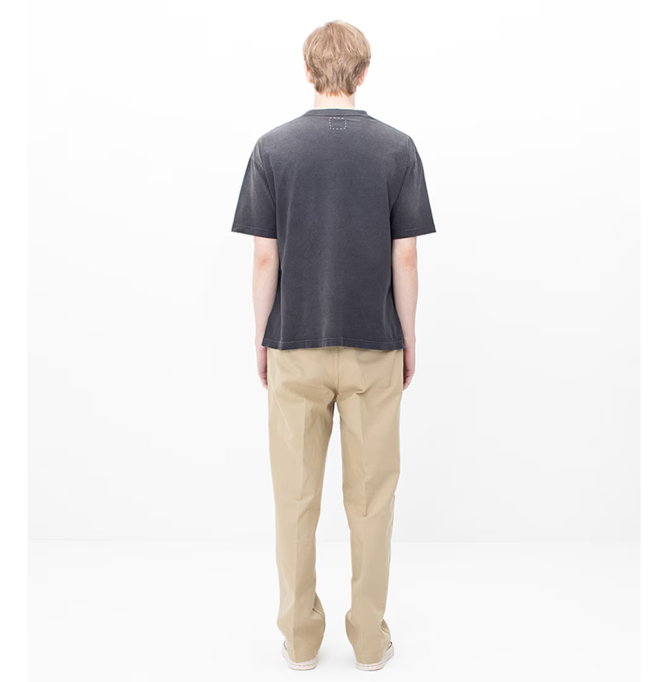 VISVIM JUMBO TEE S/S V CRASH 0125105010014