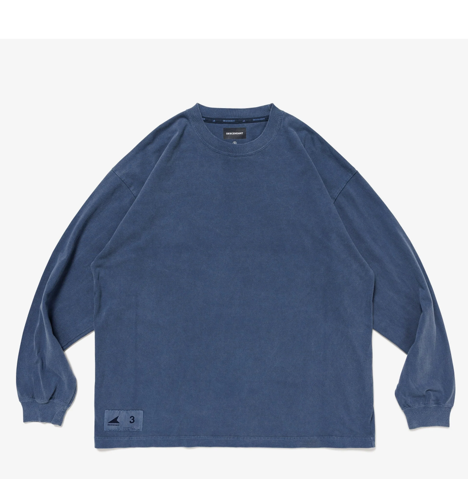 DESCENDANT OTL ORGANIC COTTON LS PIGMENT DYE 251ATDS-CSM04