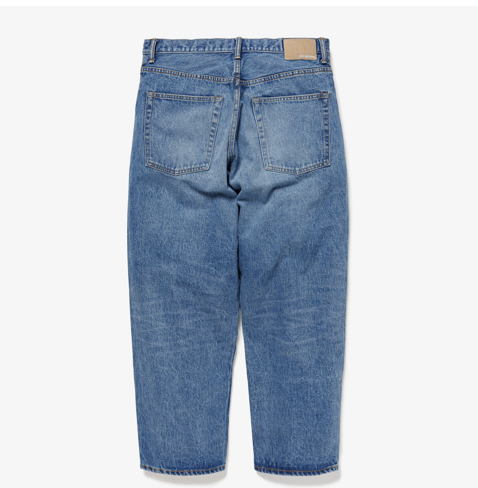 DESCENDANT 1995 DENIM TROUSERS BUGGY HARD WASH 251WVDS-PTM04