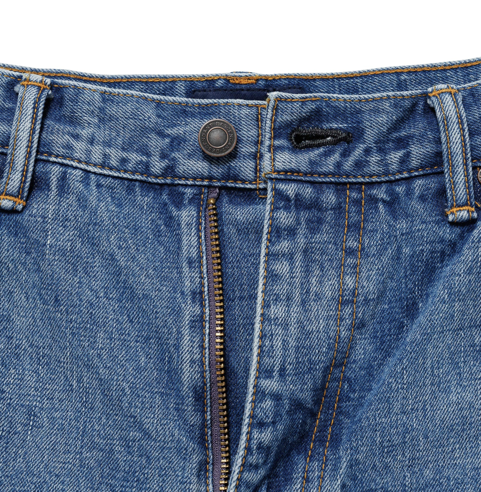 DESCENDANT 1995 DENIM TROUSERS BUGGY HARD WASH 251WVDS-PTM04