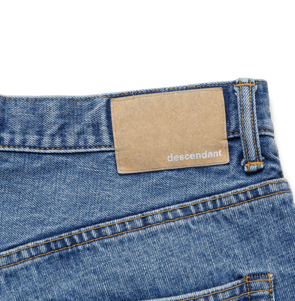 DESCENDANT 1995 DENIM TROUSERS BUGGY HARD WASH 251WVDS-PTM04
