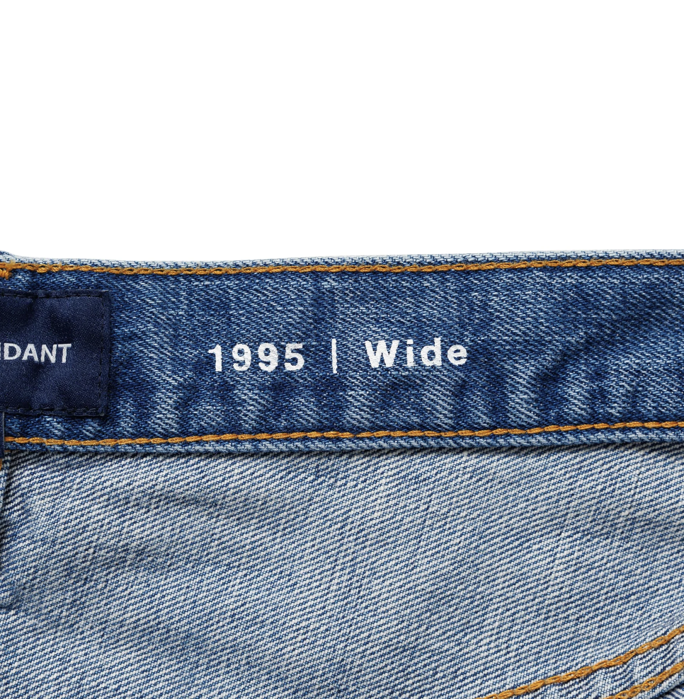 DESCENDANT 1995 DENIM TROUSERS BUGGY HARD WASH 251WVDS-PTM04