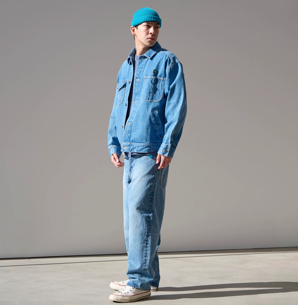 DESCENDANT 1995 DENIM TROUSERS BUGGY HARD WASH 251WVDS-PTM04