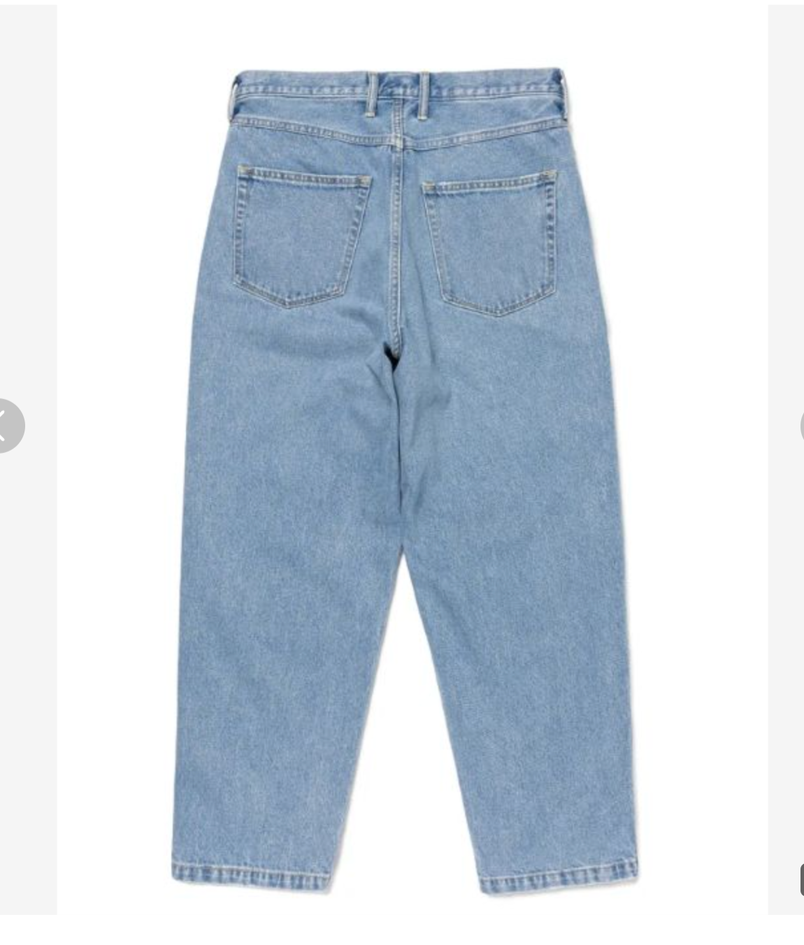 HUMAN MADE WIDE DENIM PANTS HM27PT012
