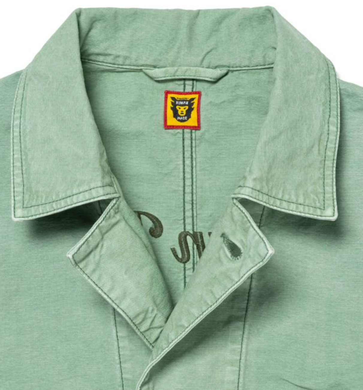 HUMAN MADE GARMENT DYED COVERALL JACKET HM27JK013