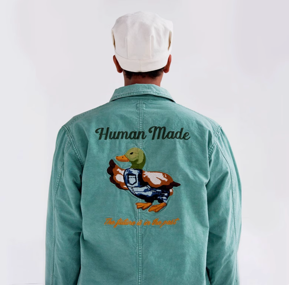 HUMAN MADE GARMENT DYED COVERALL JACKET HM27JK013