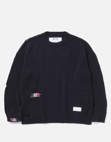 NEIGHBORHOOD SAVAGE CREWNECK SWEATER 251FUNH-KNM03