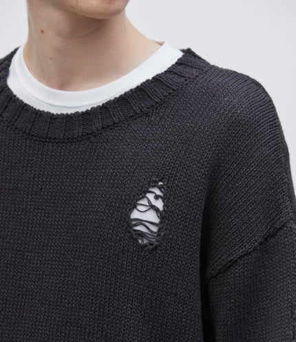 NEIGHBORHOOD SAVAGE CREWNECK SWEATER 251FUNH-KNM03