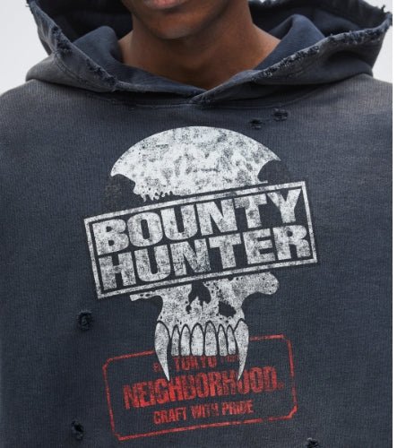 NEIGHBORHOOD NH X BOUNTY HUNTER . SAVAGE SWEAT HOODIE LS 251OKBHN-CSM01