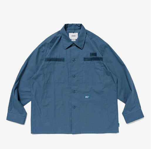 WTAPS JMOD 01 LS COTTON RIPSTOP SHIRTS 251WVDT-SHM01