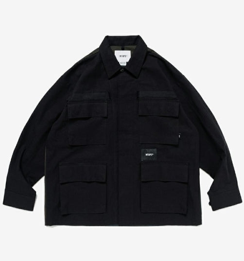 WTAPS VEINY LS COTTON TWILL SHIRTS 251WVDT-SHM03