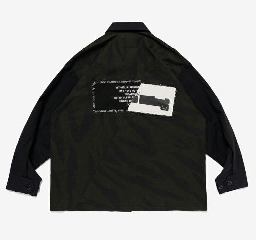 WTAPS VEINY LS COTTON TWILL SHIRTS 251WVDT-SHM03
