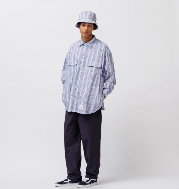 WTAPS WCPO 02 CTPL DOBBY TEXTILE SHIRT 251WVDT-SHM04