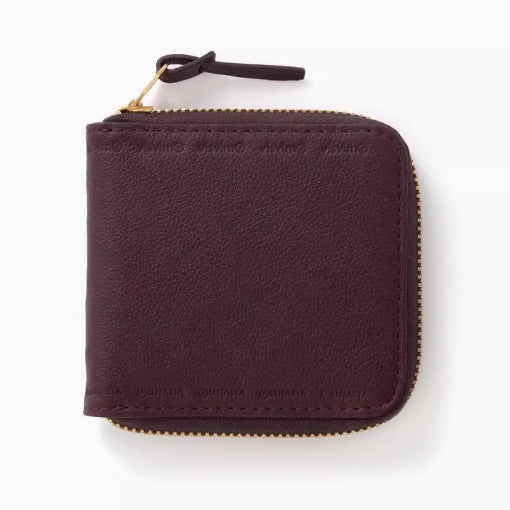 VISVIM LEATHER BI-FOLD (KNGR)0125103003027