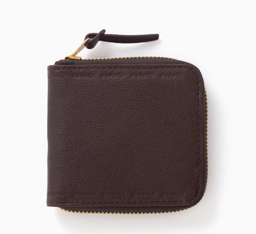 VISVIM LEATHER BI-FOLD (KNGR)0125103003027