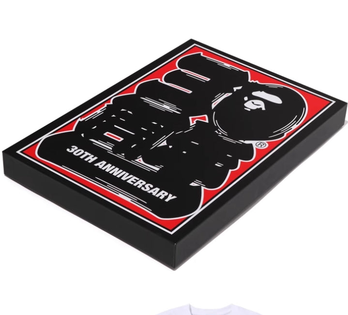 BAPE Store Yokohama Bape 30th Anniversary Ape Head Tee Set 1J22-110-021