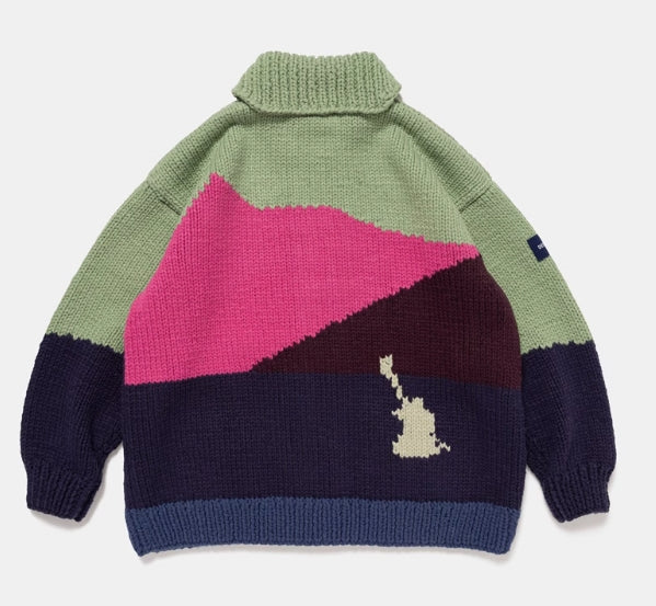 DESCENDANT DAWN COWICHAN SWEATER 242MADS-JKM01