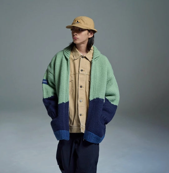 DESCENDANT DAWN COWICHAN SWEATER 242MADS-JKM01