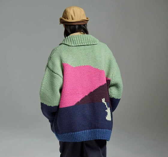 DESCENDANT DAWN COWICHAN SWEATER 242MADS-JKM01
