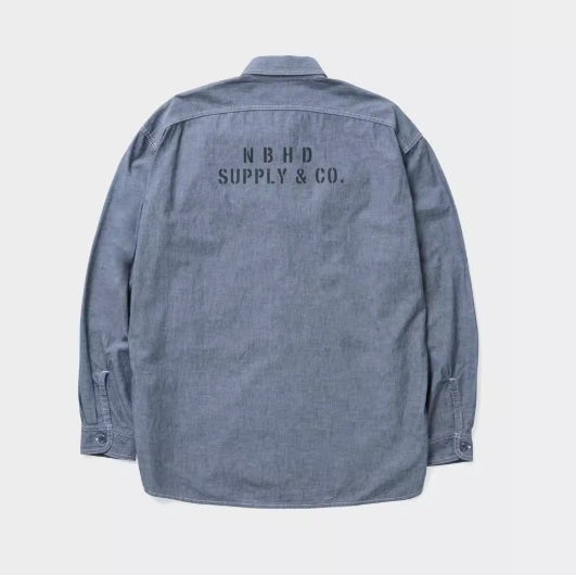 NEIGHBORHOOD CHAMBRAY SHIRT LS 251ARNH-SHM02
