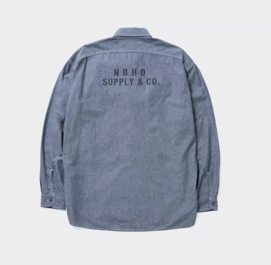 NEIGHBORHOOD CHAMBRAY SHIRT LS 251ARNH-SHM02