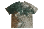 BAPE TIE DYE COLLEGE RELAXED T-SHIRT 1M30-109-004