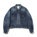 VISVIM SS 101X JKT DMGD-1010 DENIM JACKET 0126105006003