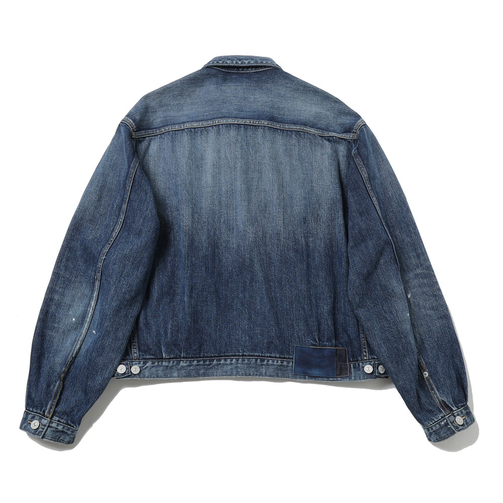 VISVIM SS 101X JKT DMGD-1010 DENIM JACKET 0126105006003