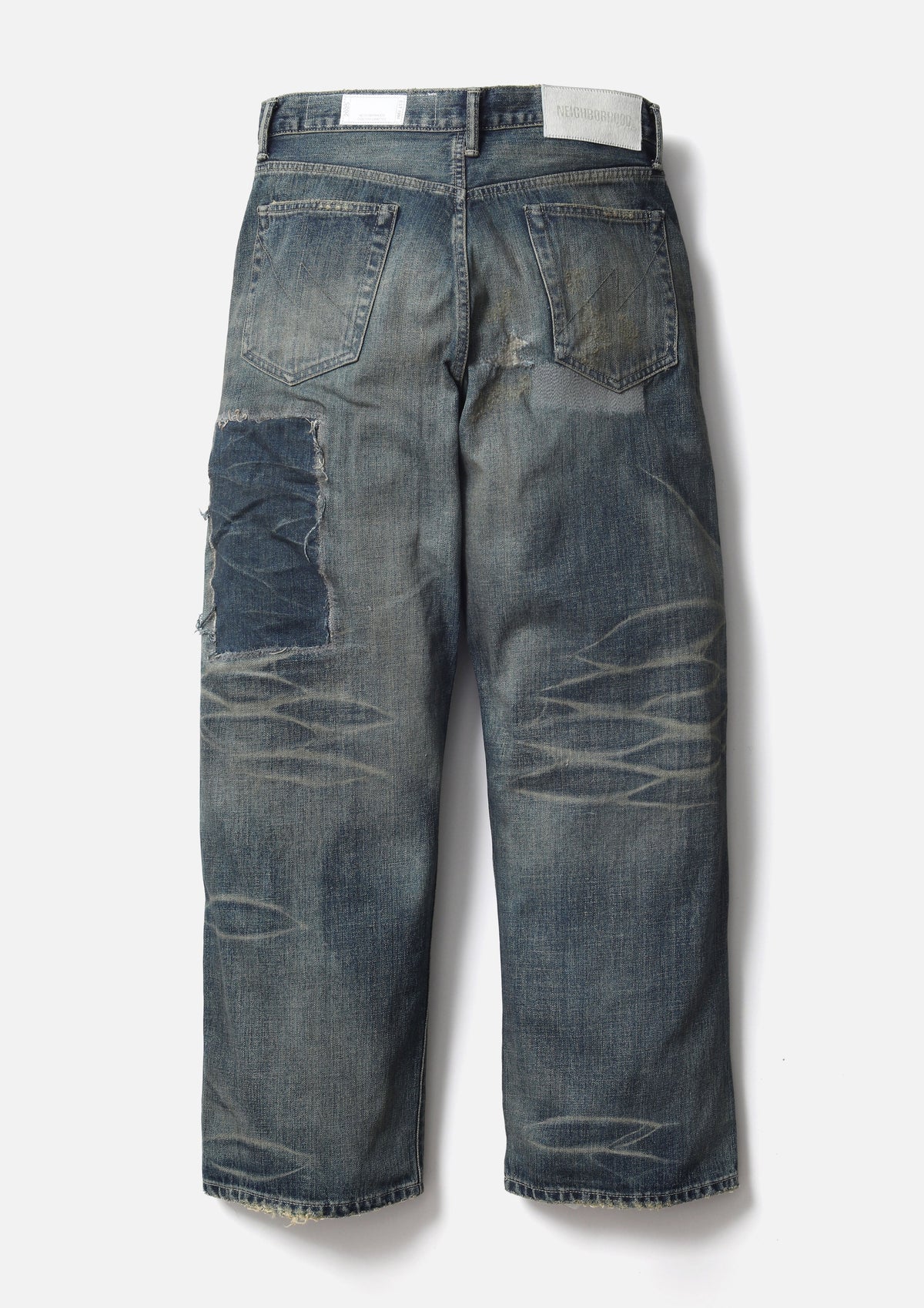 NEIGHBORHOOD SAVAGE DENIM DP WIDE PANTS 252XBNH-PTM07