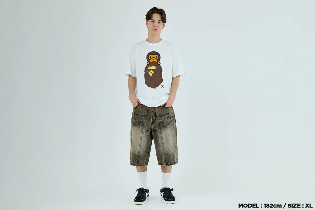 BABY MILO ON APE HEAD TEE 2M30-110-002