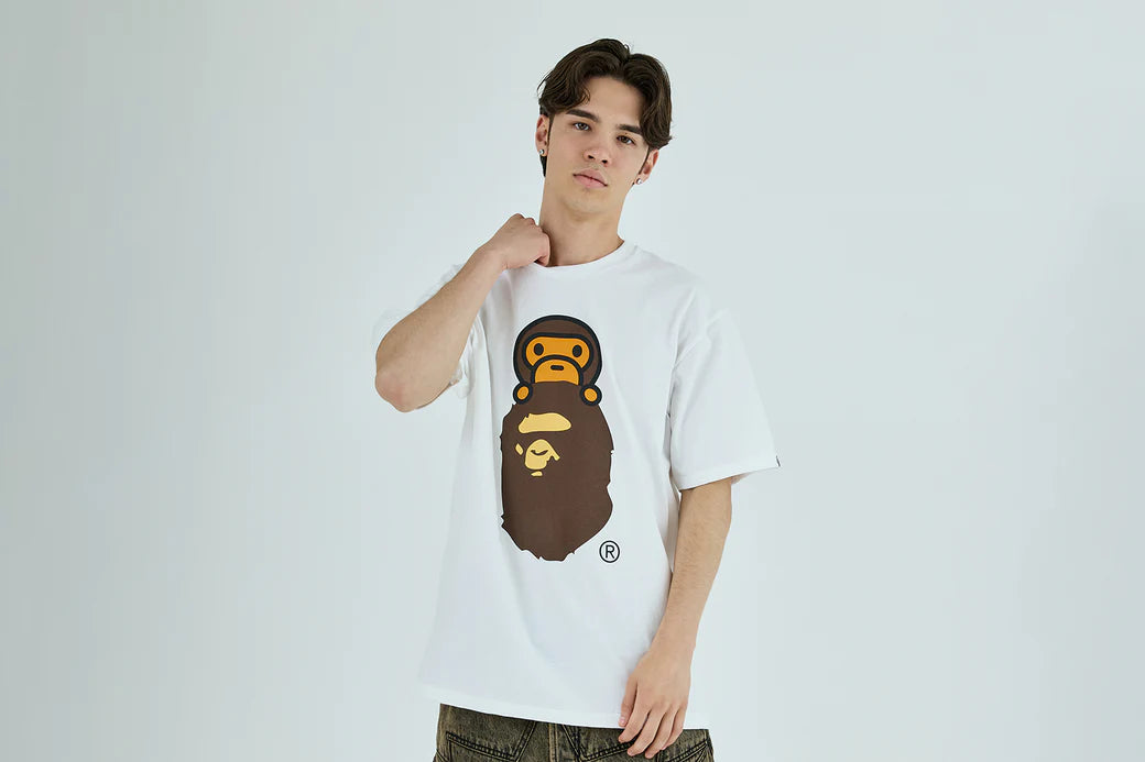 BABY MILO ON APE HEAD TEE 2M30-110-002