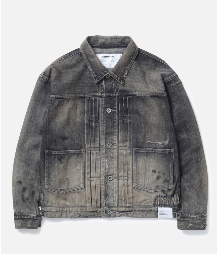 NEIGHBORHOOD  SAVAGE DENIM TYPE-1 JACKET MOD 251XBNH-JKM01