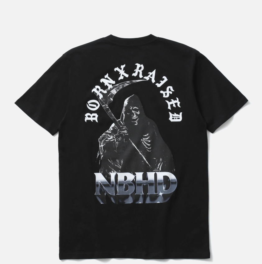 NEIGHBORHOOD  NH X BORN & RAISED . TEE SS-1 251ZB39N-ST01S