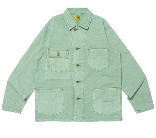 HUMAN MADE GARMENT DYED COVERALL JACKET HM27JK013