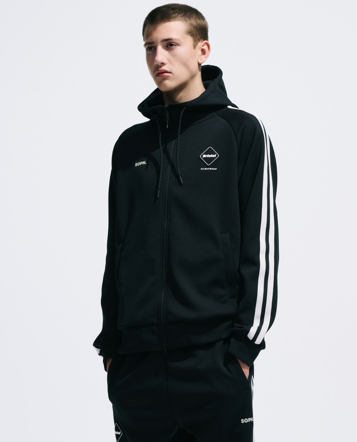 F.C.Real Bristol  TRAINING TRACK ZIP-UP HOODIE FCRB-260062