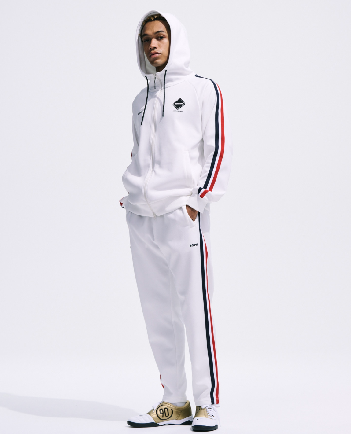 F.C.Real Bristol  TRAINING TRACK ZIP-UP HOODIE FCRB-260062