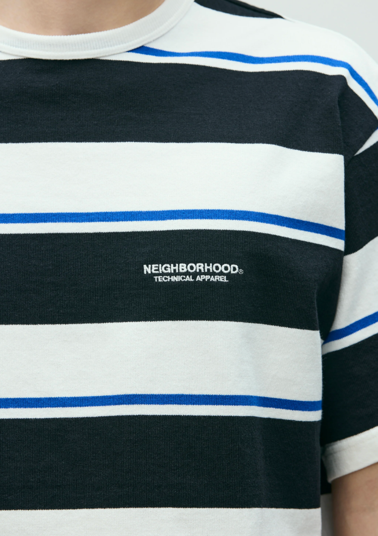 NEIGHBORHOOD  BORDER CREW NECK SS 261UWNH-CSM13