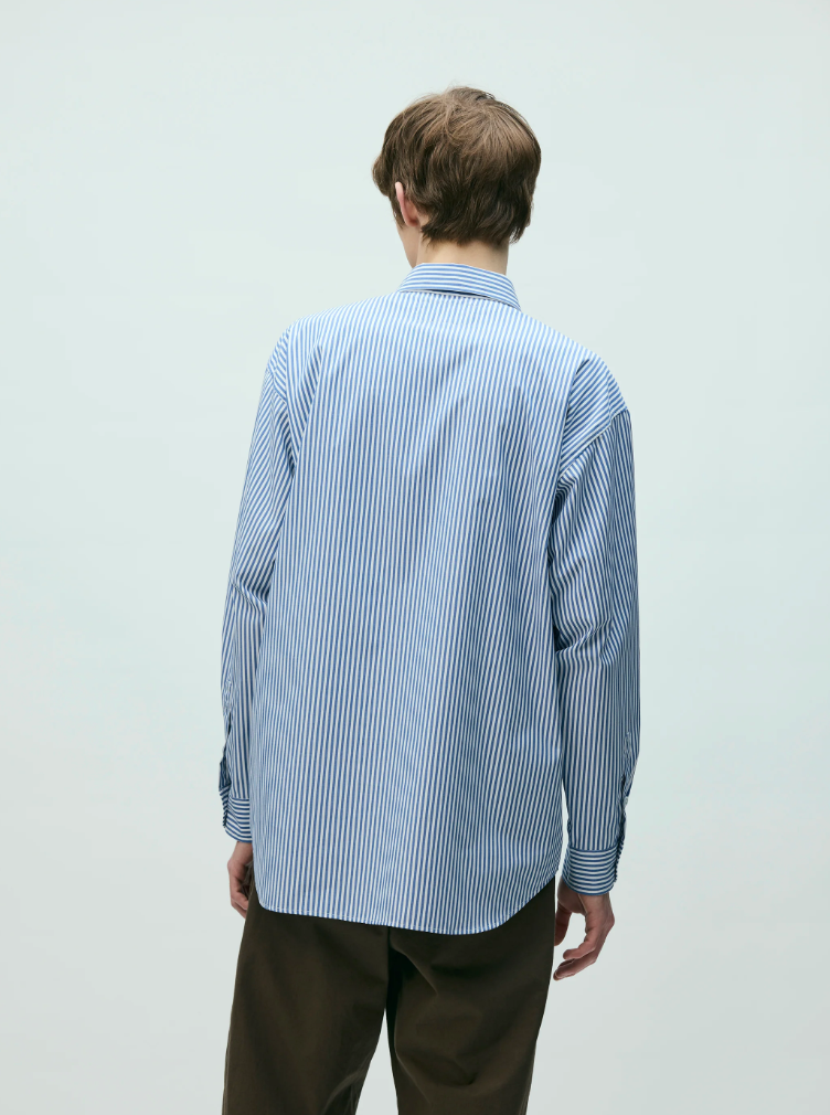 NEIGHBORHOOD  STRIPE SHIRT LS 261SPNH-SHM04