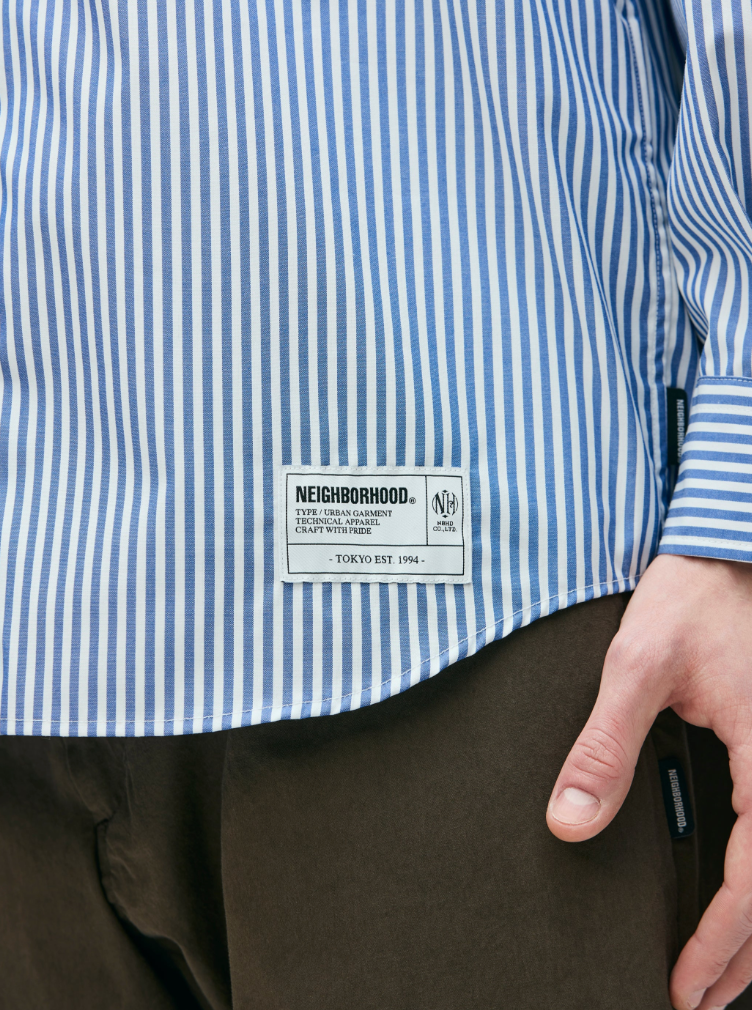 NEIGHBORHOOD  STRIPE SHIRT LS 261SPNH-SHM04