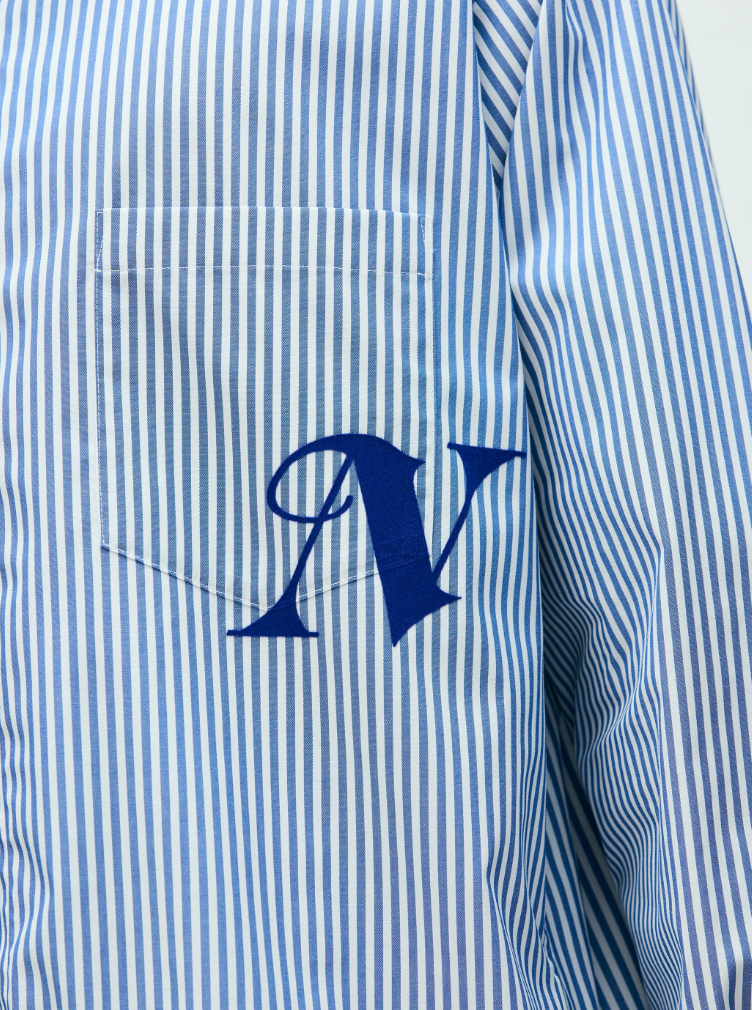 NEIGHBORHOOD  STRIPE SHIRT LS 261SPNH-SHM04