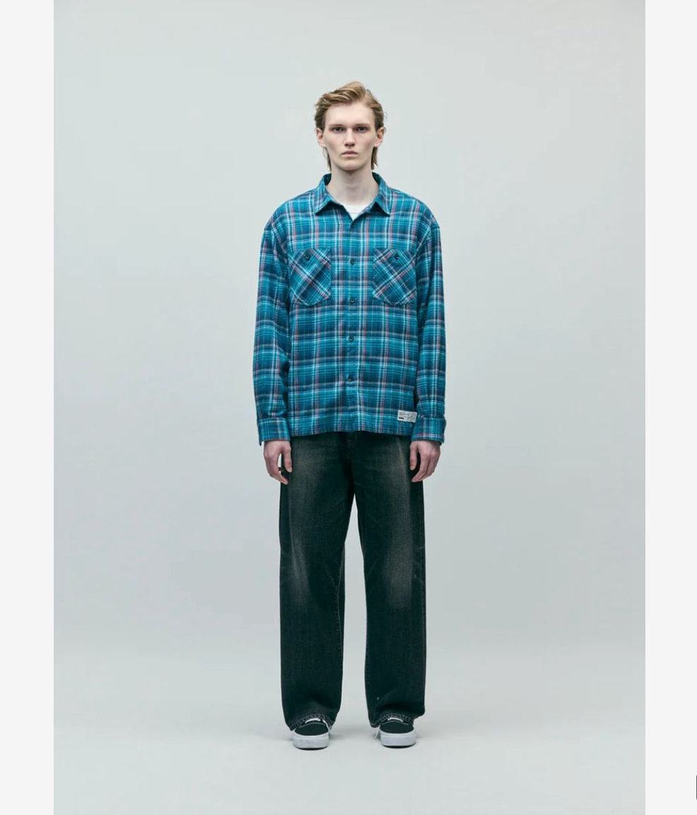 NEIGHBORHOOD WASHED DENIM DP WIDE PANTS 252XBNH-PTM04