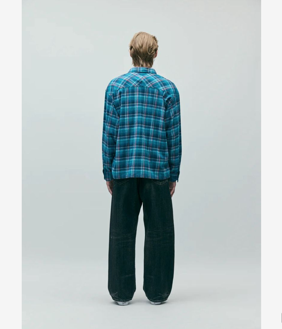 NEIGHBORHOOD WASHED DENIM DP WIDE PANTS 252XBNH-PTM04