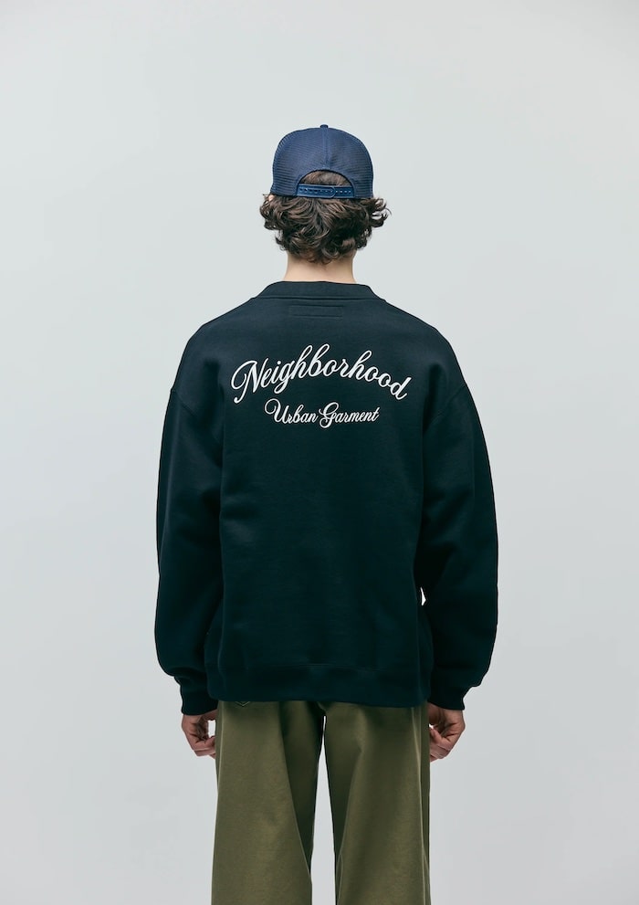 NEIGHBORHOOD PLAIN SWEAT ZIP JACKET 252UWNH-CSM06