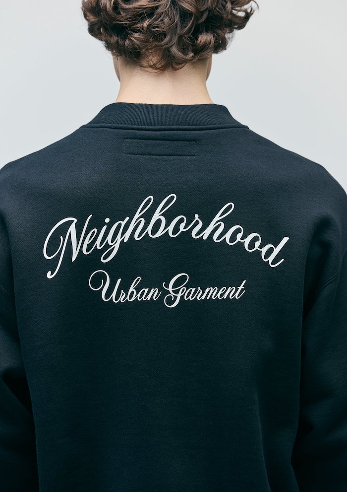 NEIGHBORHOOD PLAIN SWEAT ZIP JACKET 252UWNH-CSM06